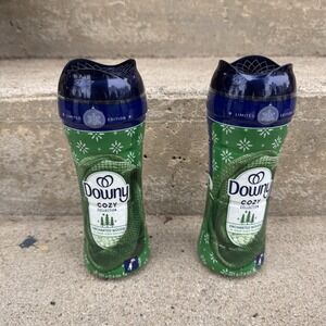 NEW Downy Cozy Collection Enchanted Woods Laundry Scent Booster Beads Lot of 2